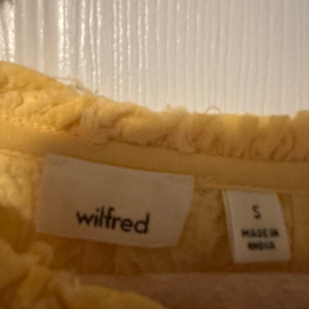 Wilfred Soft Yellow Ruffled Top - Picture 4 of 5